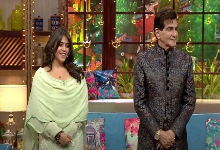 Jeetendra and Ekta Kapoor