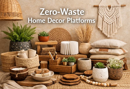 Emerging Zero-Waste Home Decor Platforms in India to Watch in 2026 - Zero Waste Home Decorating Online