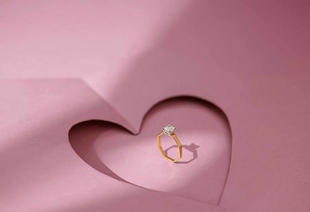 Senco Gold and Diamonds valentines day collection